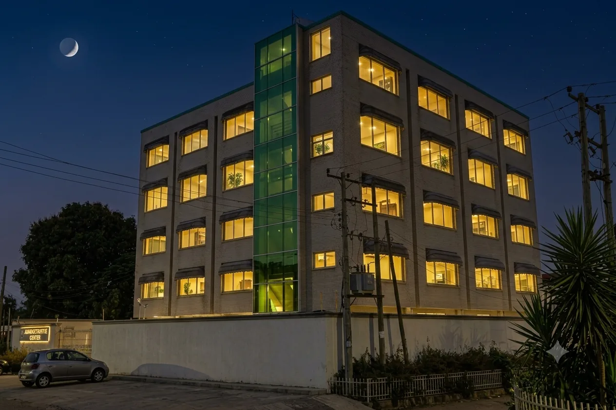 Hotel Exterior Evening
